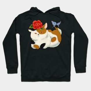 Minhwa: Cat and Butterfly E Type Hoodie